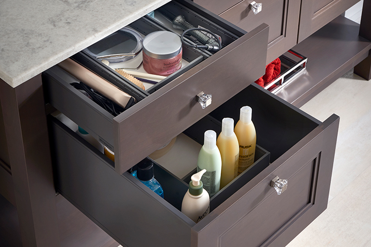 Orion Gray Metal Drawer